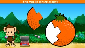 Screenshot Monkey Preschool Lunchbox on iPhone