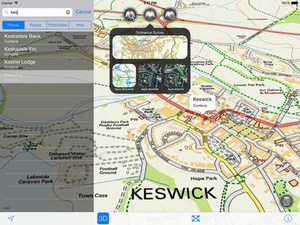 Screenshot Lake District Maps Offline on iPad