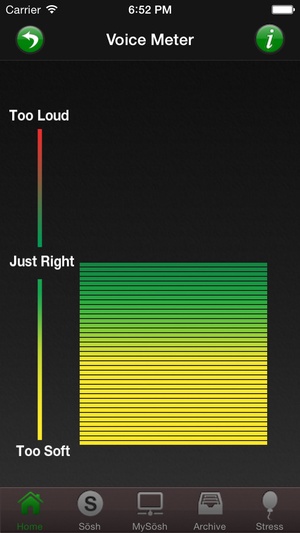 Screenshot Sōsh™ on iPhone
