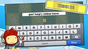 Screenshot Scribblenauts Remix on iPhone