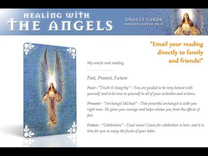 Screenshot Healing with the Angels Oracle Cards on iPad