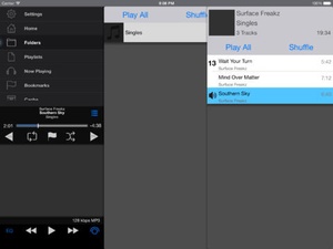Screenshot iSub Music Streamer on iPad