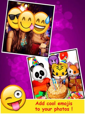 Screenshot Emoji Face on iPad