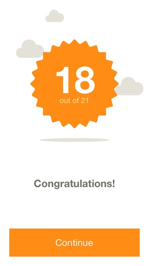 Screenshot Learn German with Babbel on iPhone
