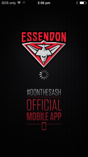 Screenshot Essendon Official App on iPhone