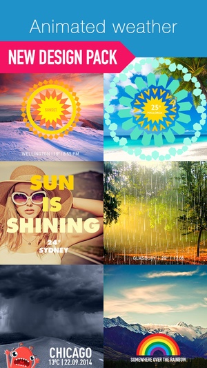 Screenshot InstaWeather on iPhone