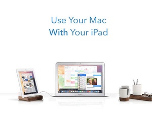 Screenshot Duet Display on iPad