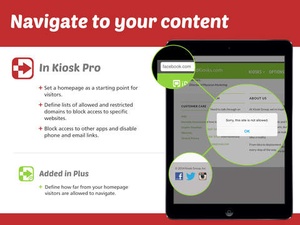 Screenshot Kiosk Pro on iPad