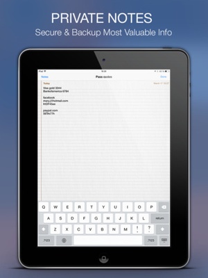 Screenshot Smart Safe Pro on iPad