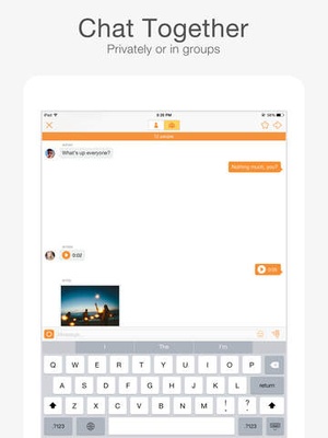Screenshot MeowChat on iPad