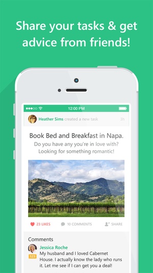 Screenshot Complete on iPhone