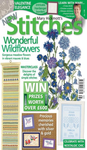 Screenshot New Stitches Magazine on iPhone