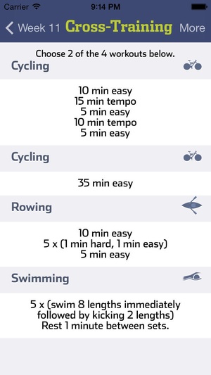 Screenshot Run Less Run Faster on iPhone