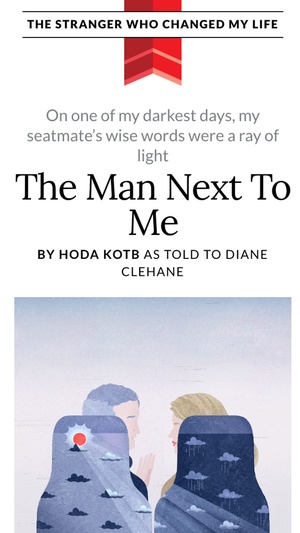 Screenshot Reader's Digest on iPhone