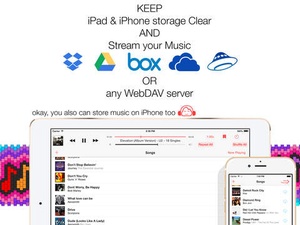 Screenshot Eddy Cloud Music Pro on iPad