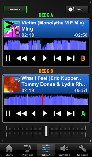 Screenshot DJ Mixer 3 on iPhone