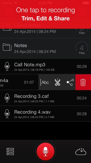Screenshot Recorder Plus on iPhone
