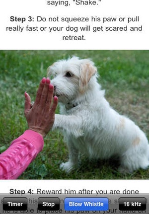 Screenshot Dog Whistle Elite (Training Guide + Clicker included) on iPhone