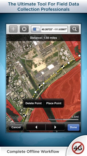 Screenshot GIS Kit on iPhone