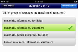 Screenshot Excel HSC Business Studies Quick Study on iPhone