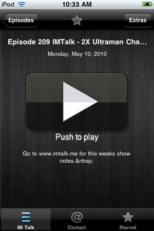 Screenshot IMTalk on iPhone
