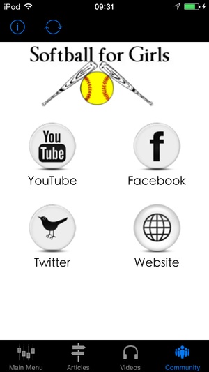 Screenshot Softball for Girls the Fundamentals of Softball on iPhone