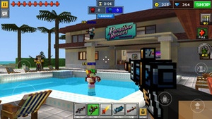 Screenshot Pixel Gun 3D on iPhone
