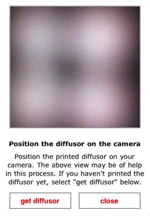 Screenshot Solar Measurement / PyranometerApp on iPhone