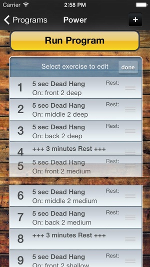 Screenshot Digit Trainer on iPhone