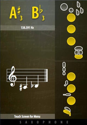 Screenshot Sax KEYS on iPhone
