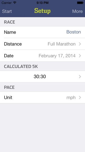 Screenshot Run Less Run Faster on iPhone