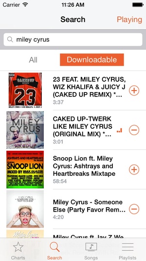 Screenshot CloudDownload on iPhone