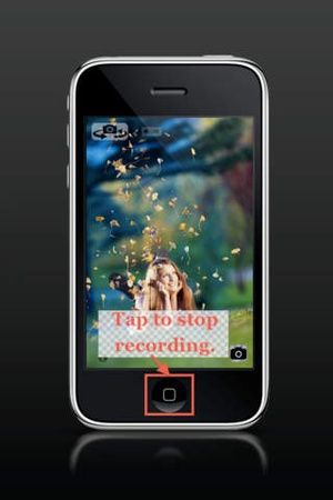 Screenshot One Tap Video Camera on iPhone