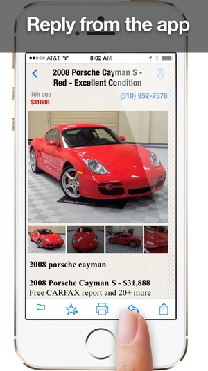 Screenshot Daily, an app for Craigslist (Universal Version) on iPhone