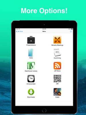 Screenshot JW Tools on iPad
