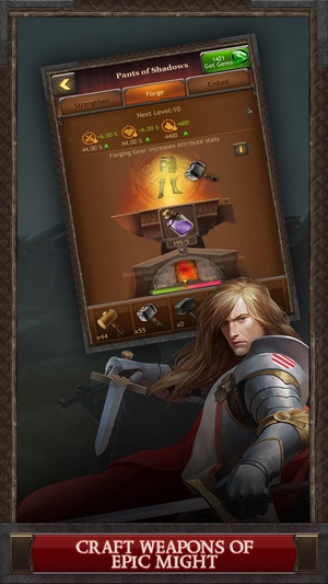 Screenshot Kingdoms of Camelot: Battle for the North ® on iPhone