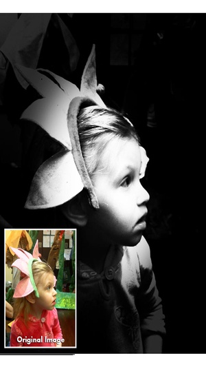 Screenshot Noir Photo on iPhone