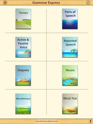 Screenshot Grammar Express on iPad