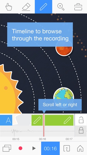 Screenshot Explain Everything ™ on iPhone