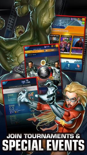 Screenshot Marvel Puzzle Quest on iPhone