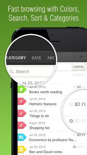 Screenshot Super Notes on iPhone