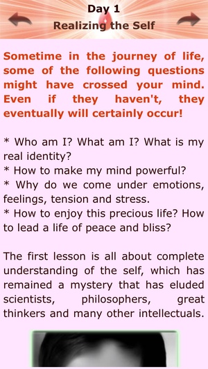 Screenshot Brahma Kumaris 7 Days Course on iPhone