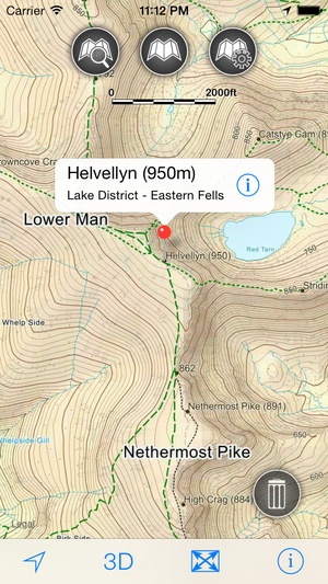 Screenshot Lake District Maps Offline on iPhone