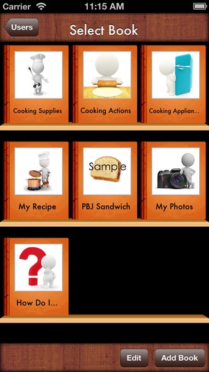 Screenshot i Get... Cooking Vocabulary and Create Recipe Photo Sequence Books on iPhone