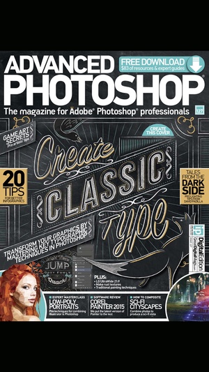 Screenshot Advanced Photoshop Magazine: Expert Adobe Photoshop Guides for Professionals on iPhone