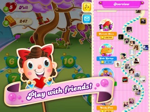 Screenshot Candy Crush Soda Saga on iPad