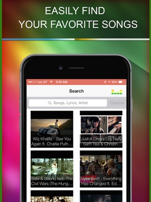 Screenshot Music Playlist manager on iPad