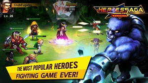 Screenshot Heroes Saga en on iPhone