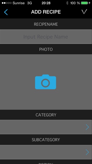 Screenshot CHEFBOX on iPhone