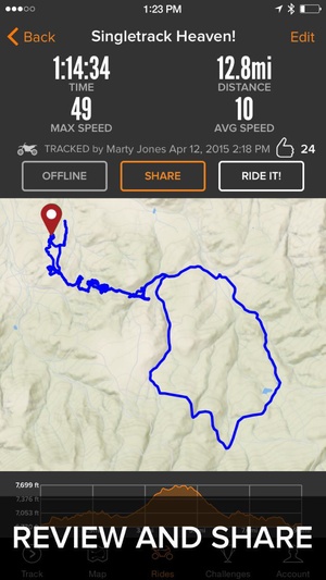 Screenshot Rever Motorcycle on iPhone